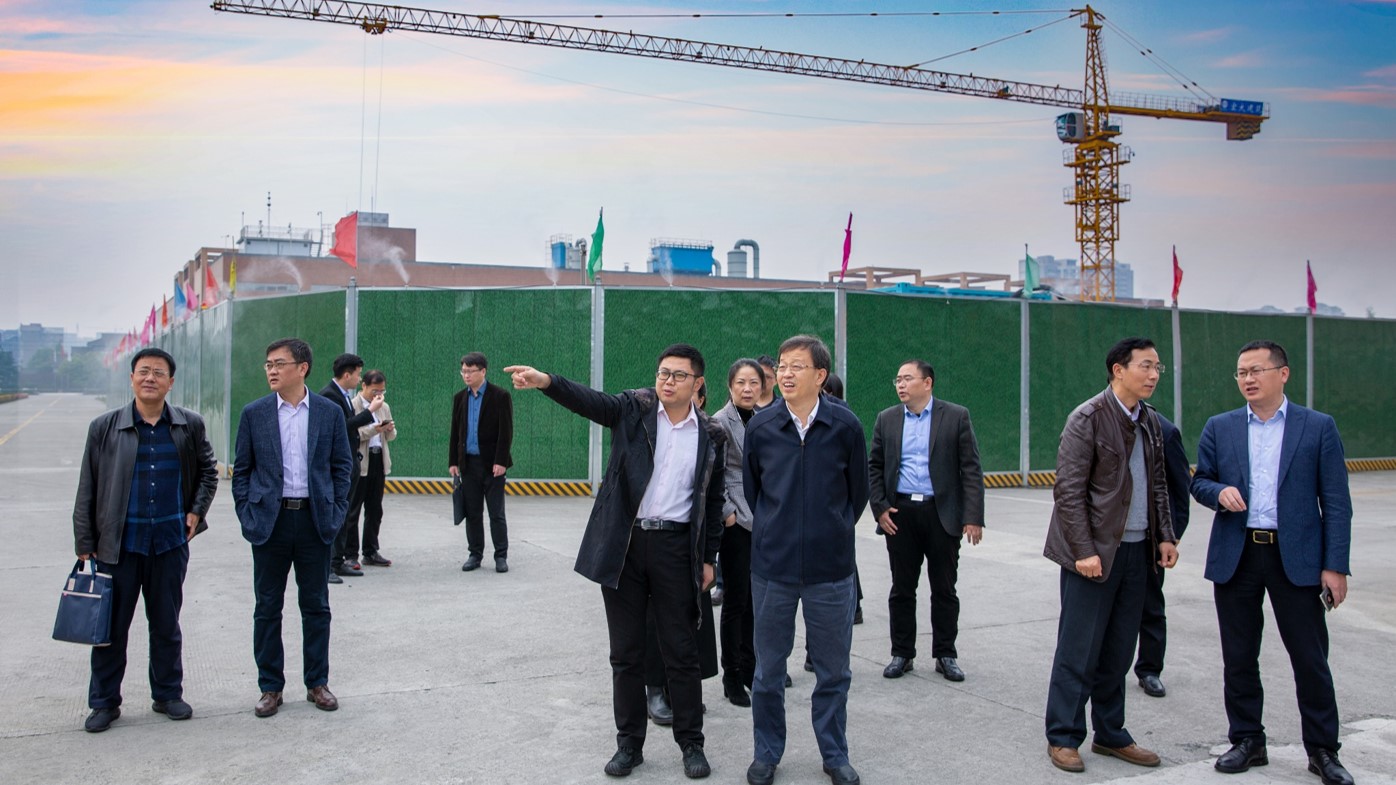 江蘇省政府參事調(diào)研四川海蓉藥業(yè)，共話川藥發(fā)展之路